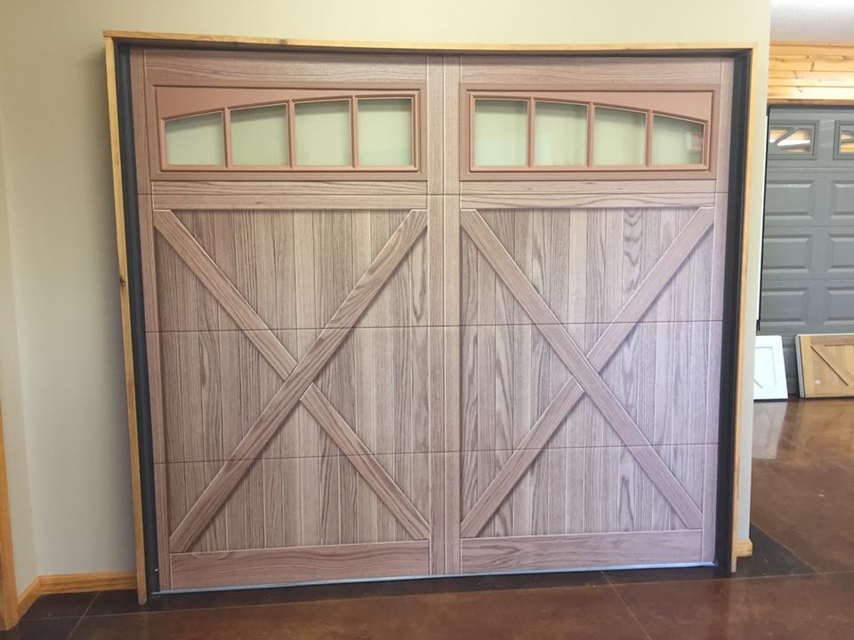 Residential garage doors