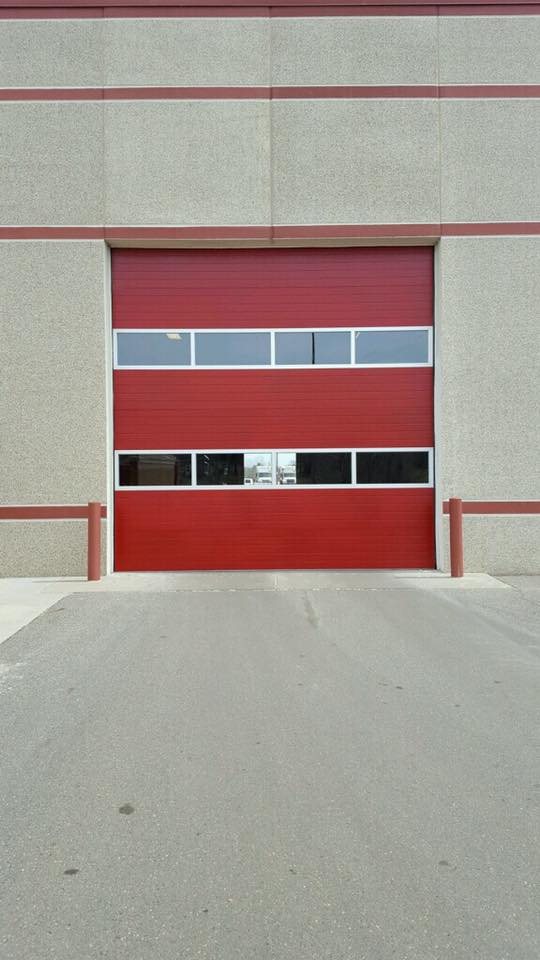 Commercial garage doors