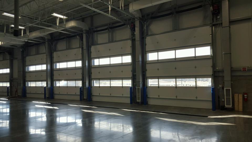 Commercial garage doors