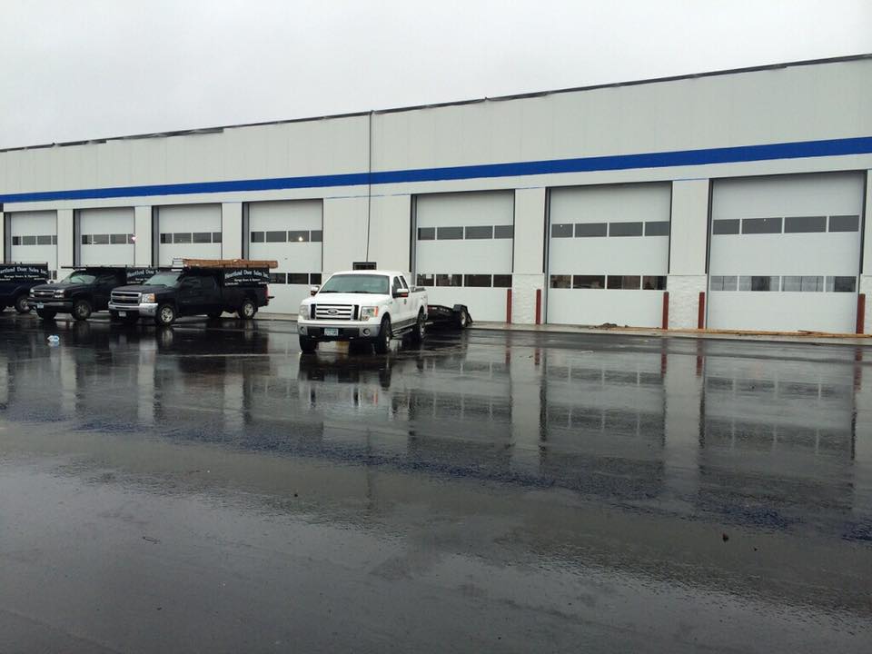 Commercial garage doors