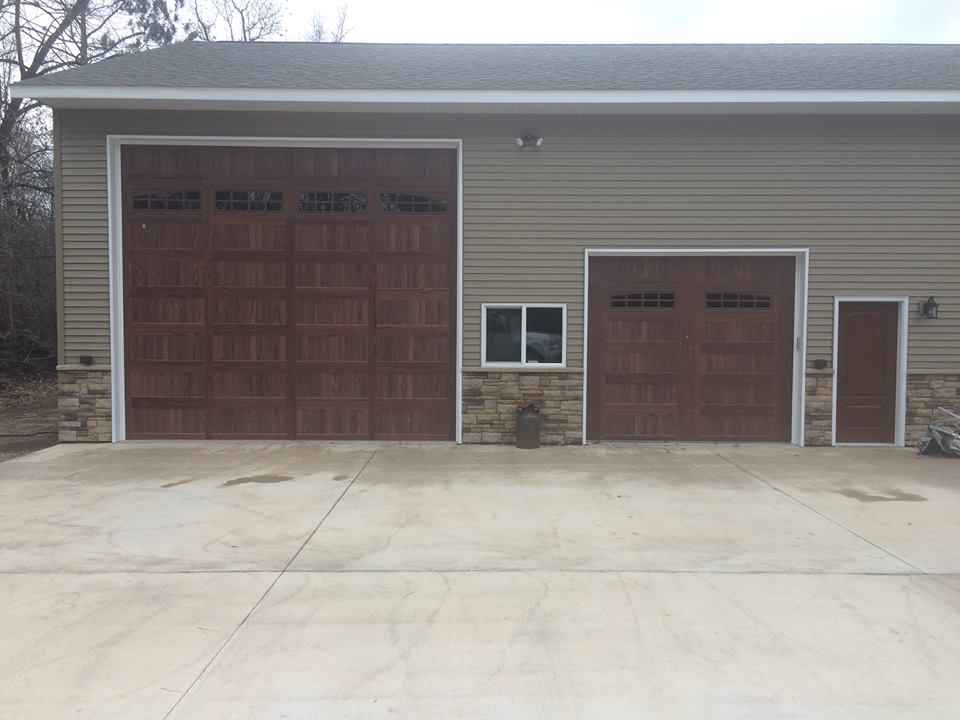 Residential garage doors