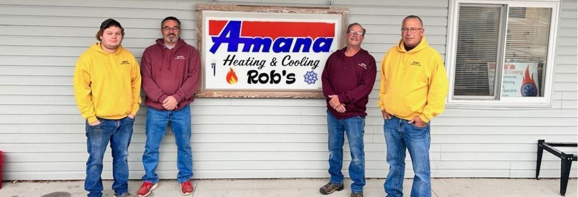 Rob's Heating & Cooling staff