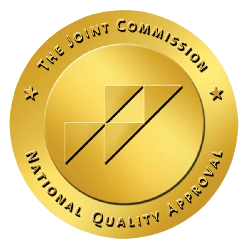 A gold coin that says the joint commission national quality approval