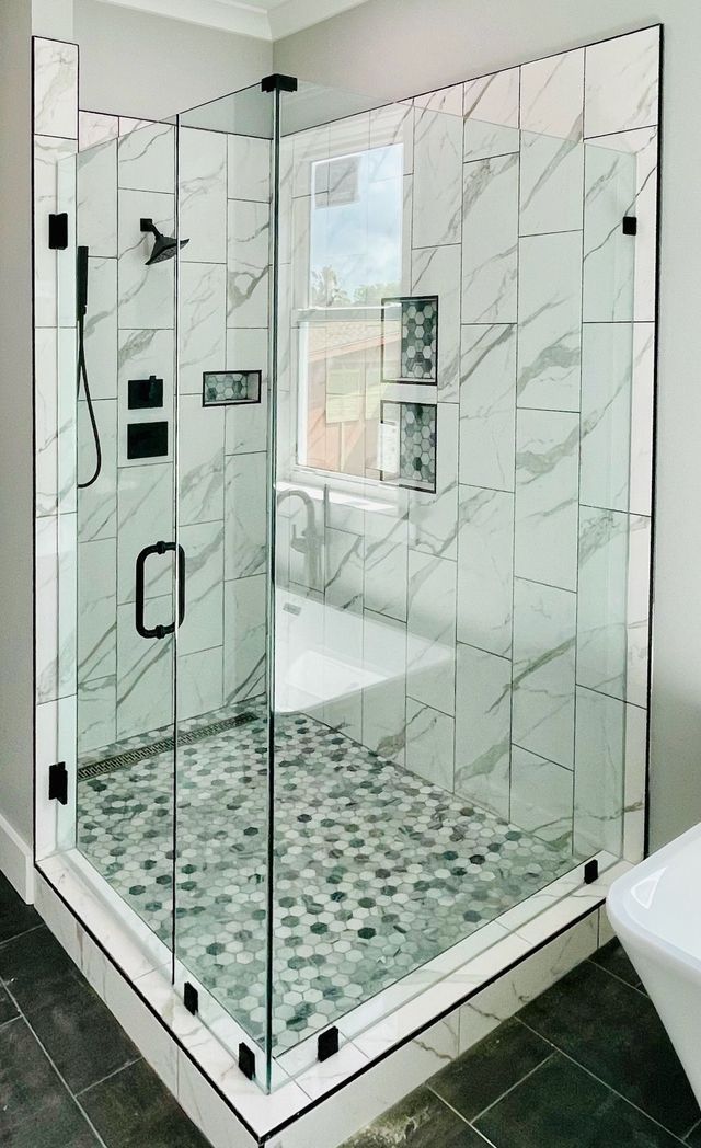 Custom Shower Glass Doors