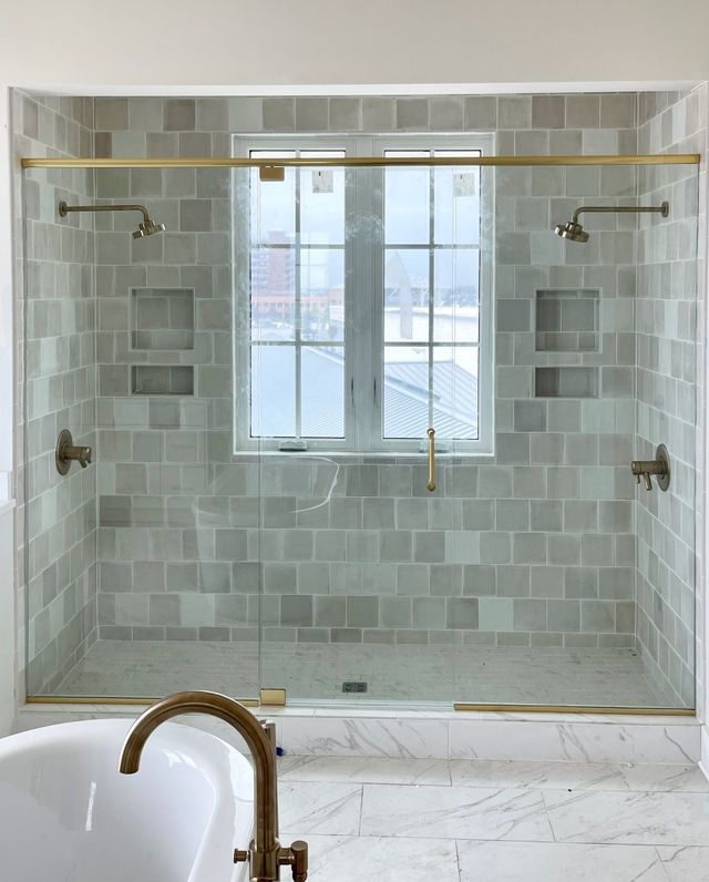 Custom Shower Glass Doors