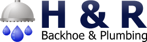 H & R Backhoe & Plumbing-Logo
