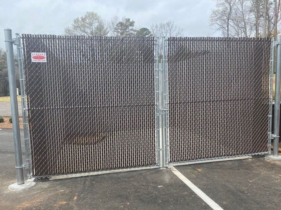 Steel fencing