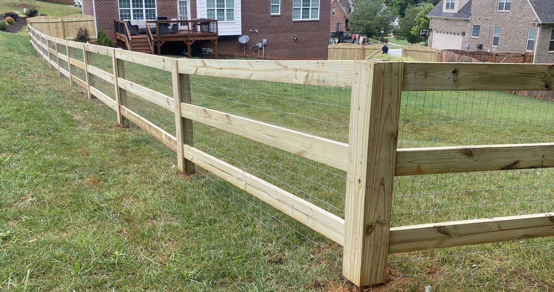 Trex Composite Fencing Installation | Winston-Salem, NC