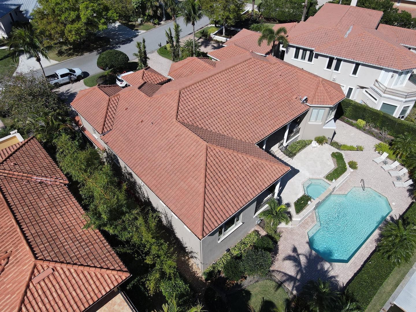 huge home with red roof in Parrish, FL