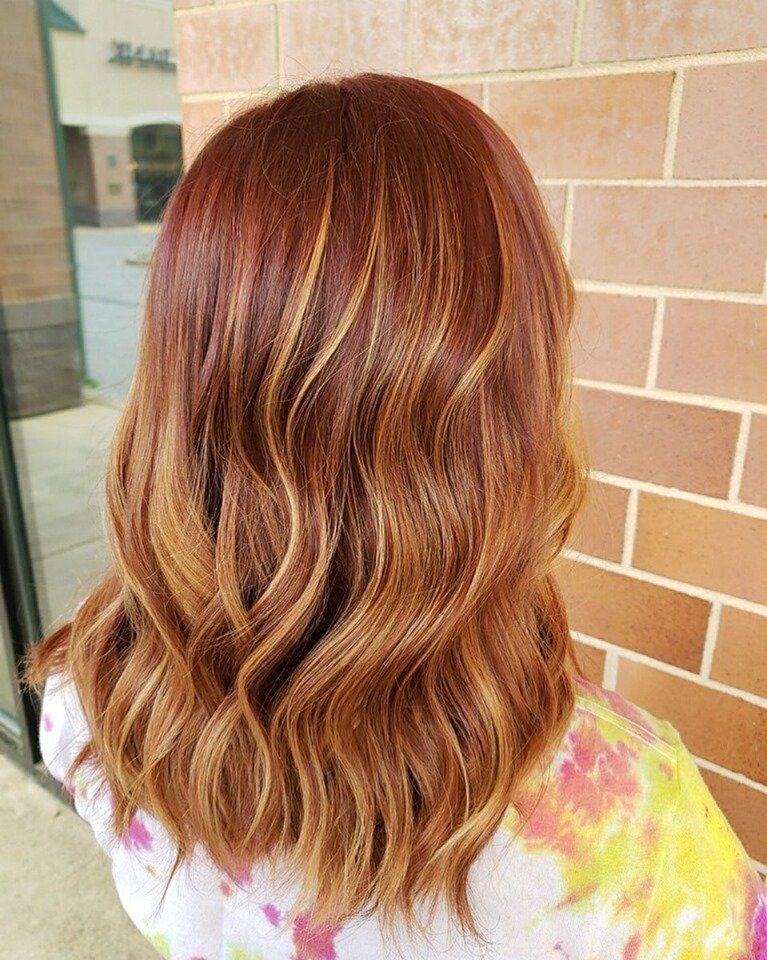 Ashley M copper blonde