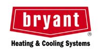 Bryant Heating & Cooling Systems logo in red and black