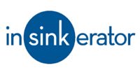 InSinkErator logo in blue and gray text on a white background