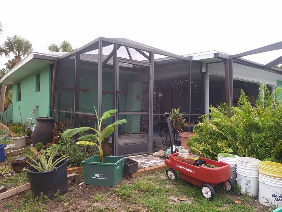 Patio rescreening service