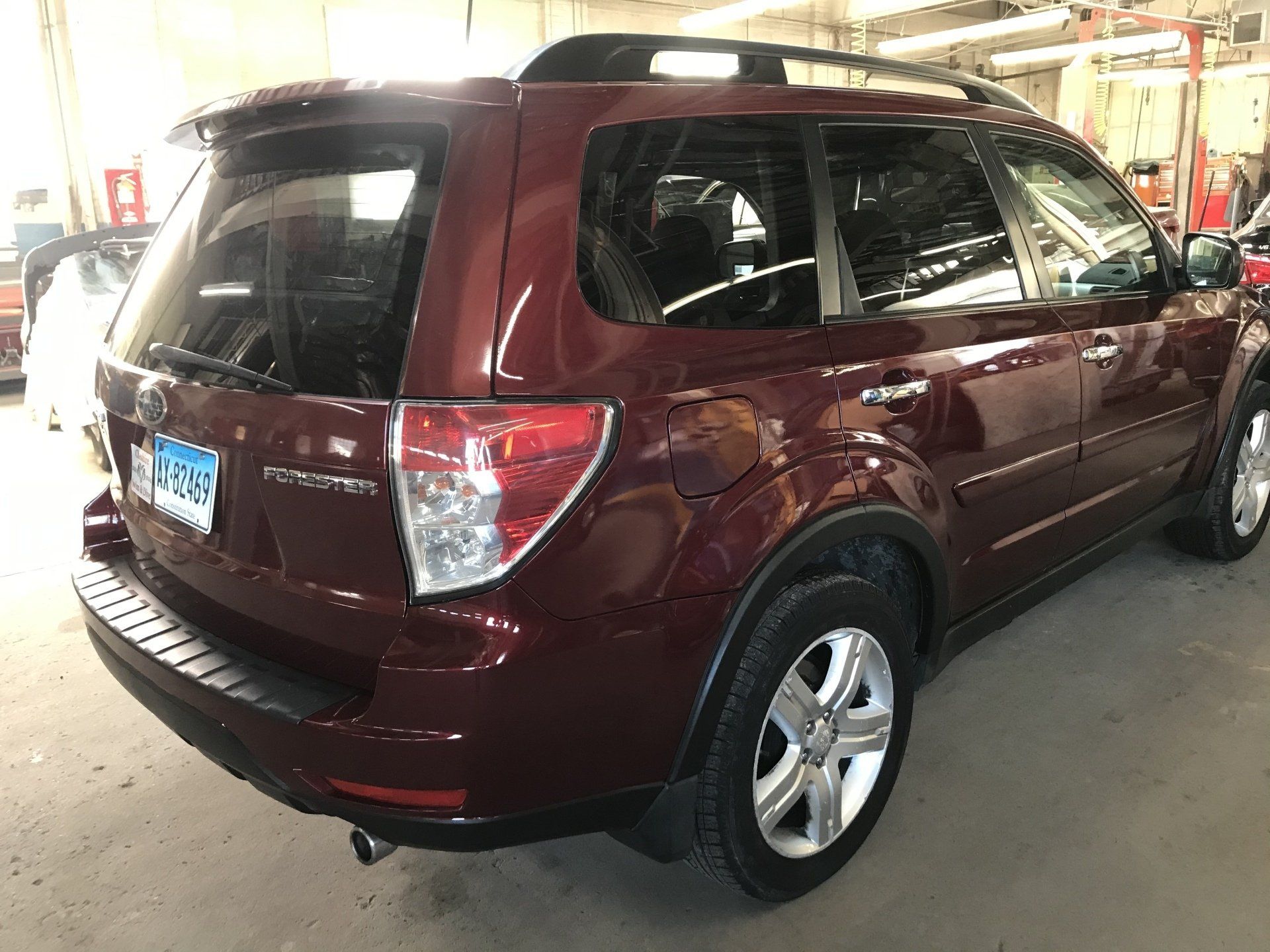 Collision repair after