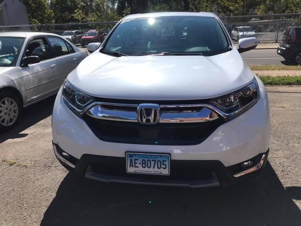 Front car collision damage fixed