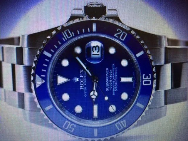 Blue rolex
