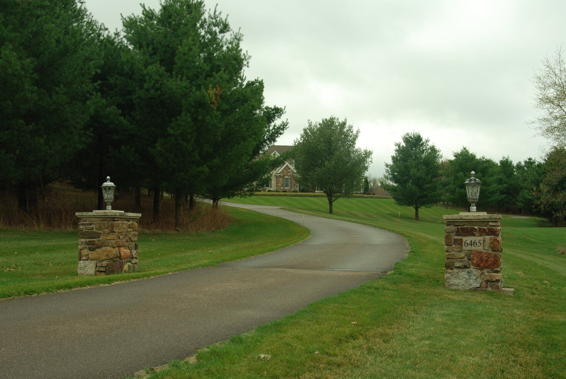 Driveway Pillars