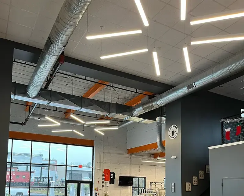 Commercial lighting services