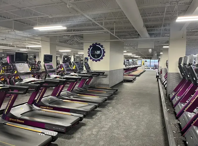 Fitness center lighting services