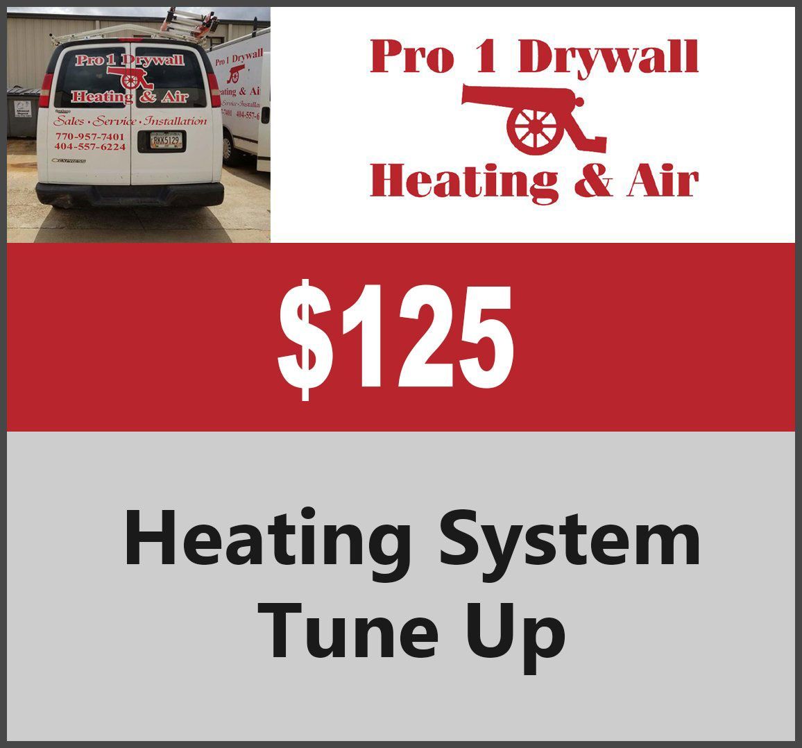 heating system tune up coupon