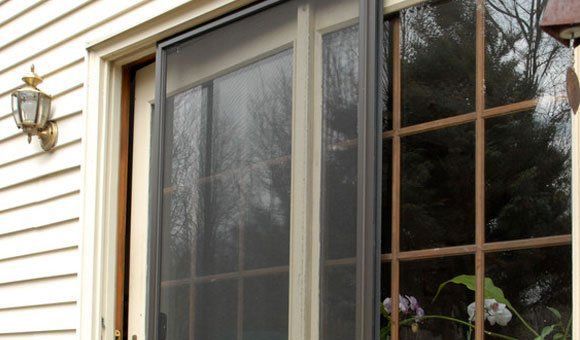 Residential door screen