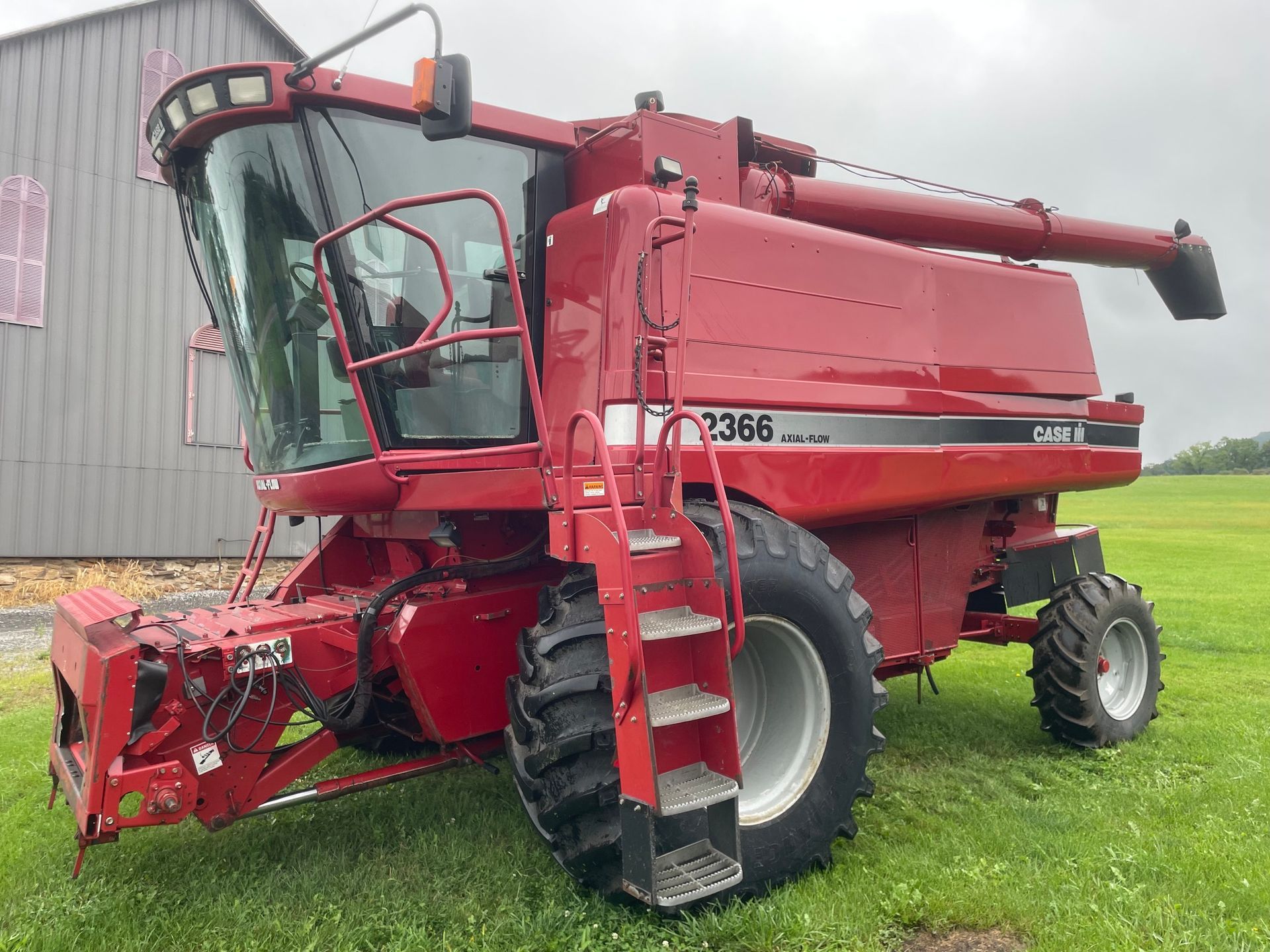 $49,500 - 1999 Case IH 2366 Combine For Sale – Field Tracker and Rock Trap