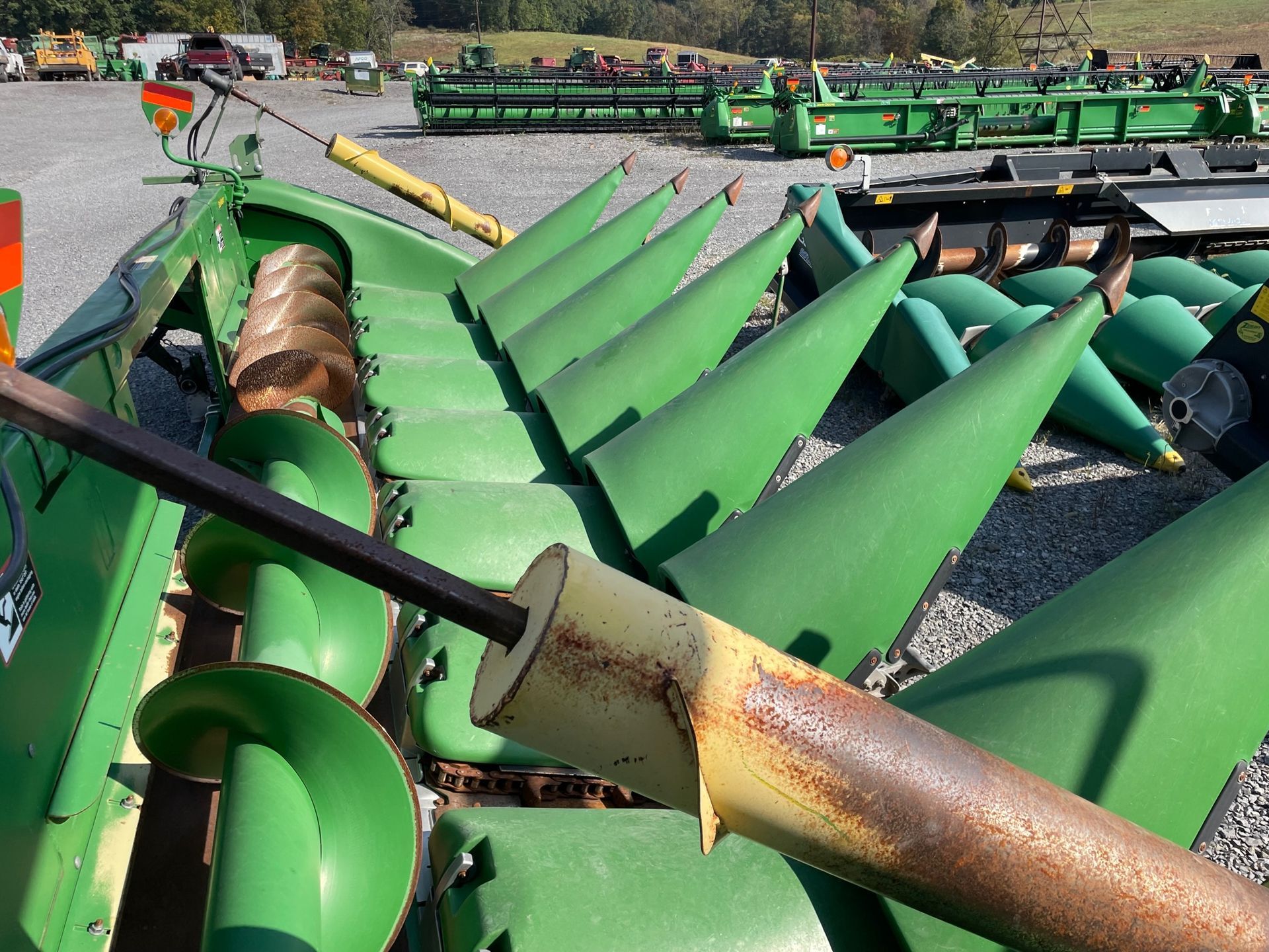 John Deere 608C Corn Head for sale with Stalkmaster and end rollers