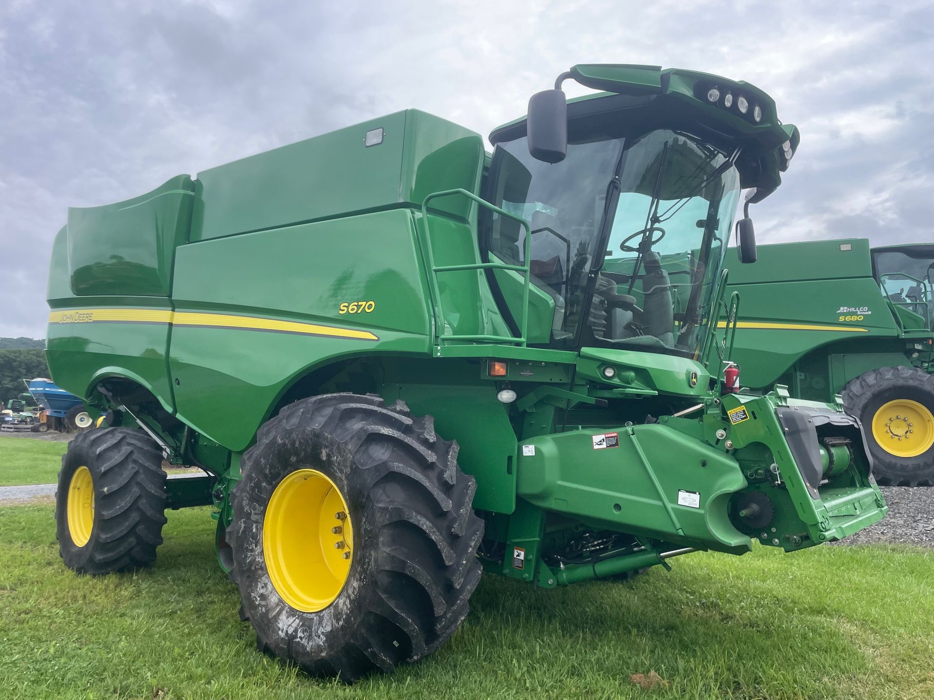 2012 John Deere S670 Combine for sale with Pro-Drive Transmission and Engine warranty
