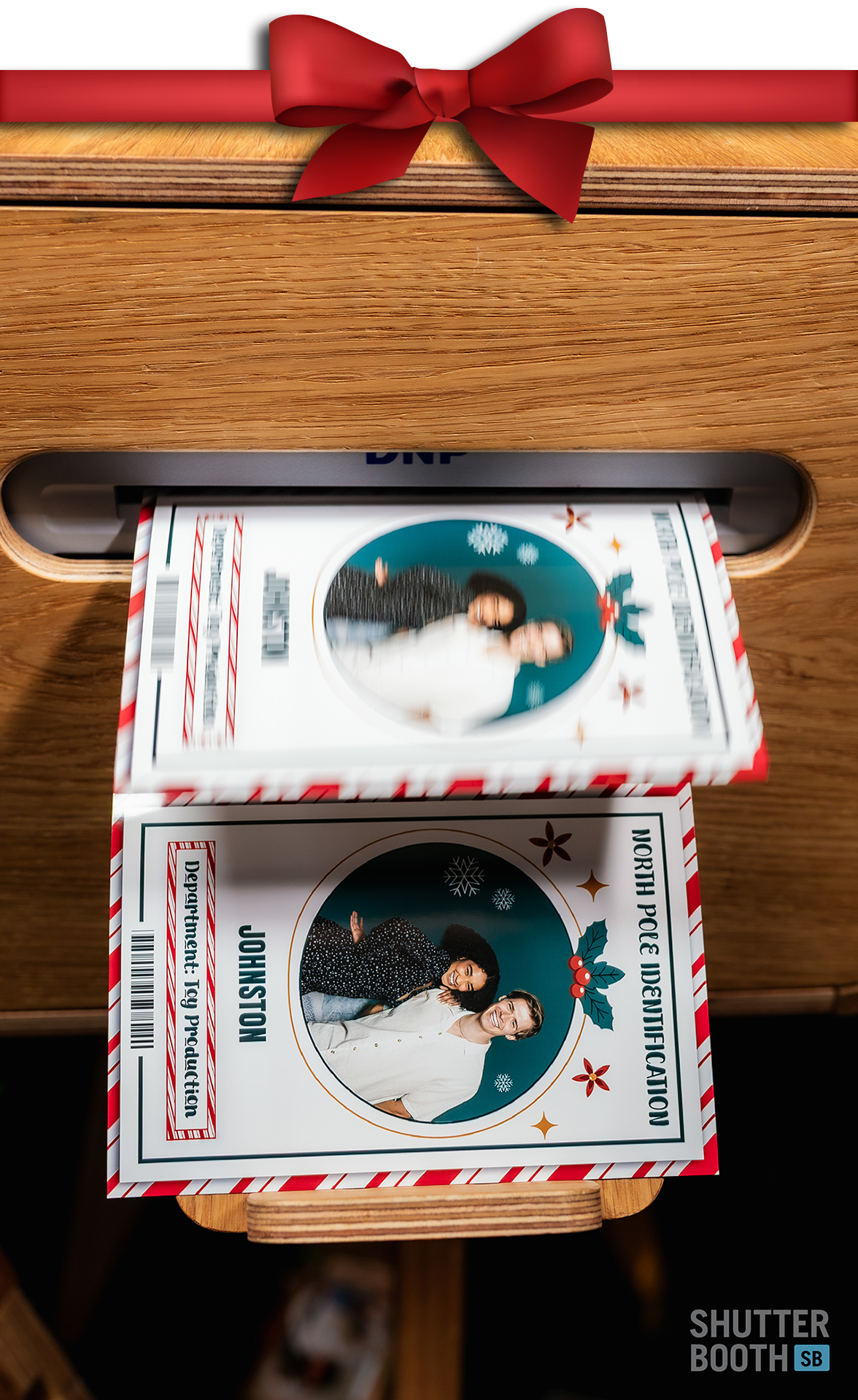 Santa’s Workshop ID Printed Photos