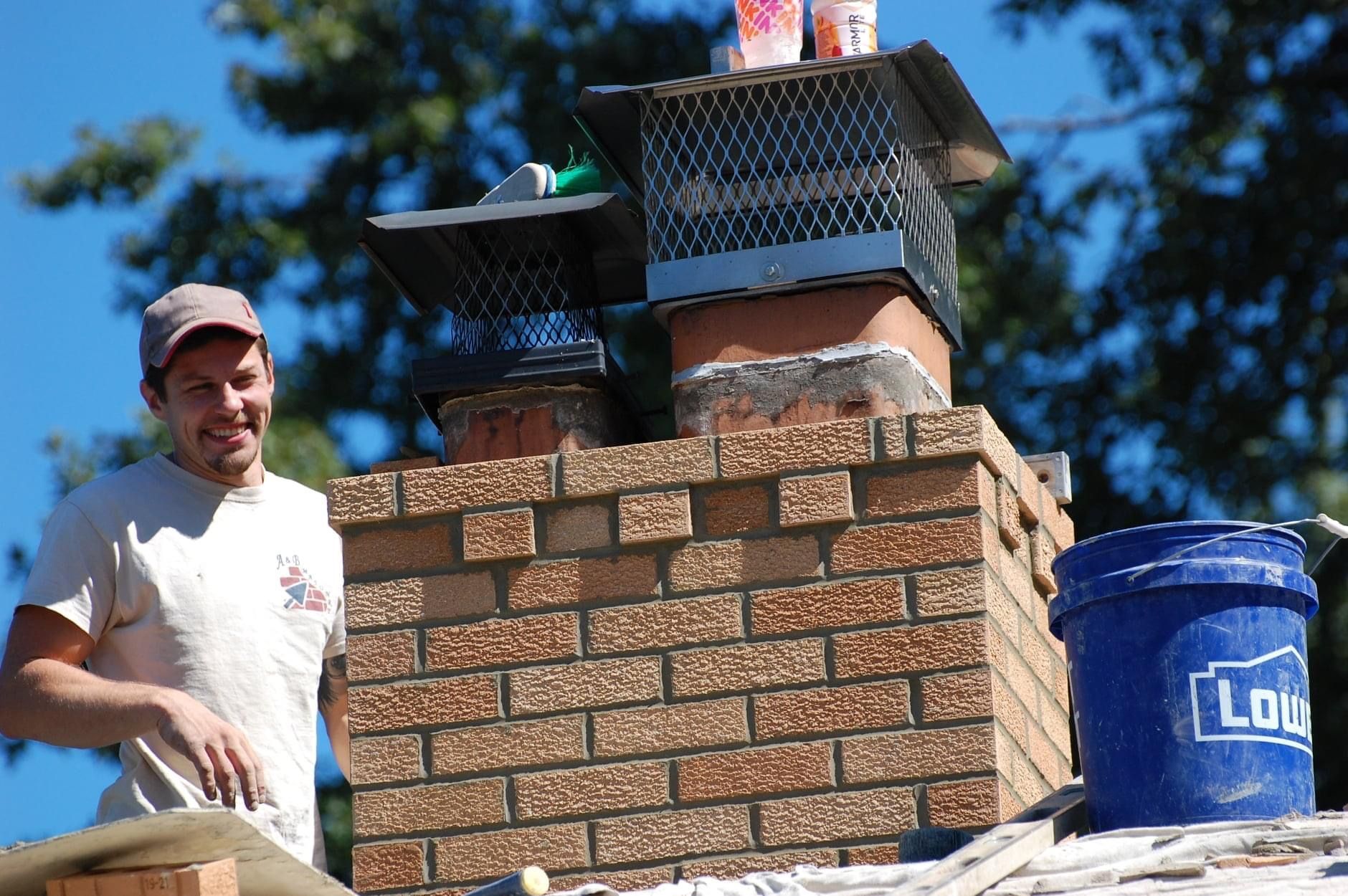 Chimney installation