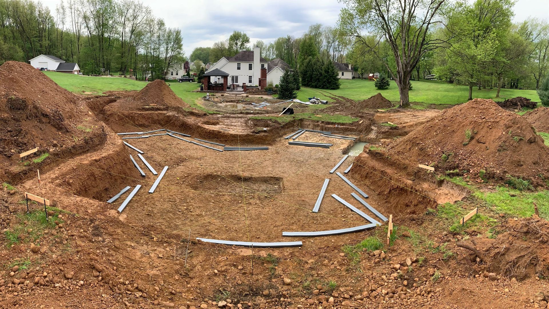 Drainage installation