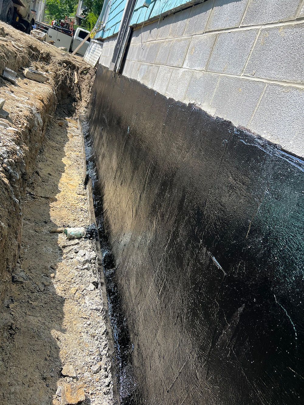waterproof basement and foundations project