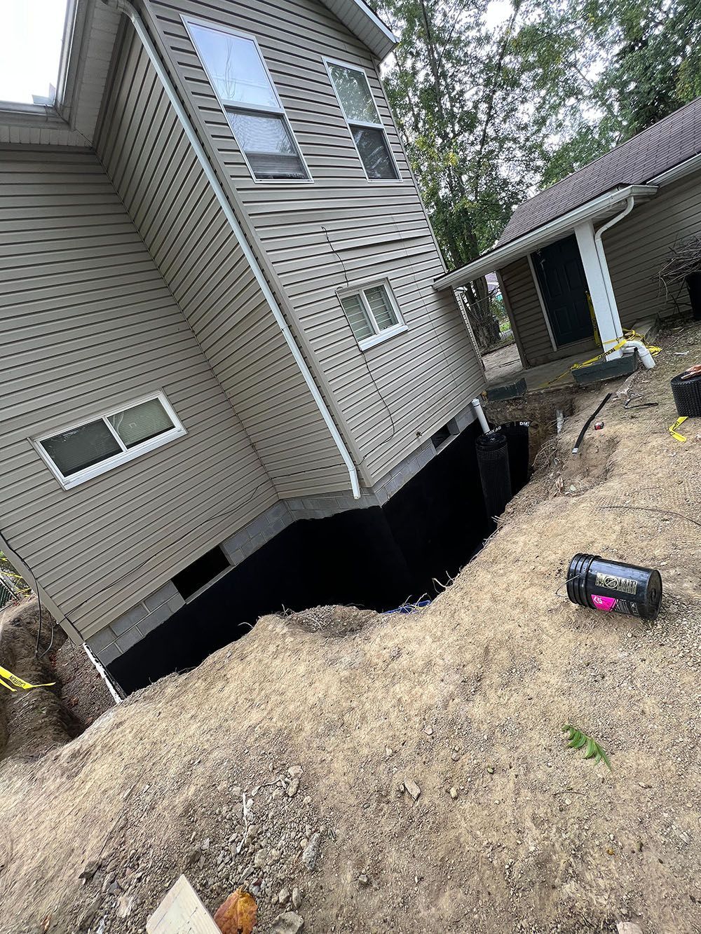 waterproof basement and foundations works