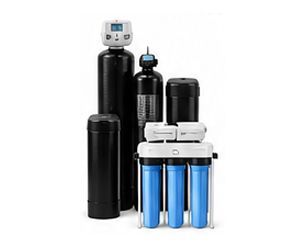 Water softener for gold package