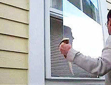 Window pane replacement