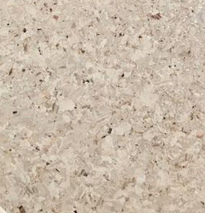 A close up of a Sandstone counter top.