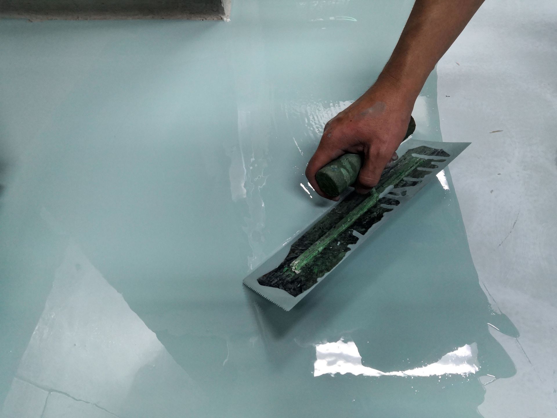 epoxy garage floor