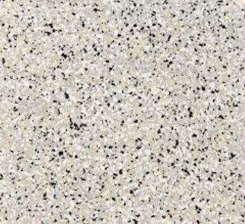 A close up of a gray and black marble floor.