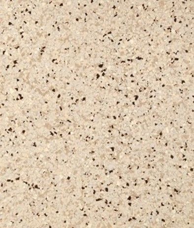 A close up of a marble counter top with a lot of small stones on it.