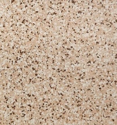 A close up of a tile floor with a label that says desert butte.