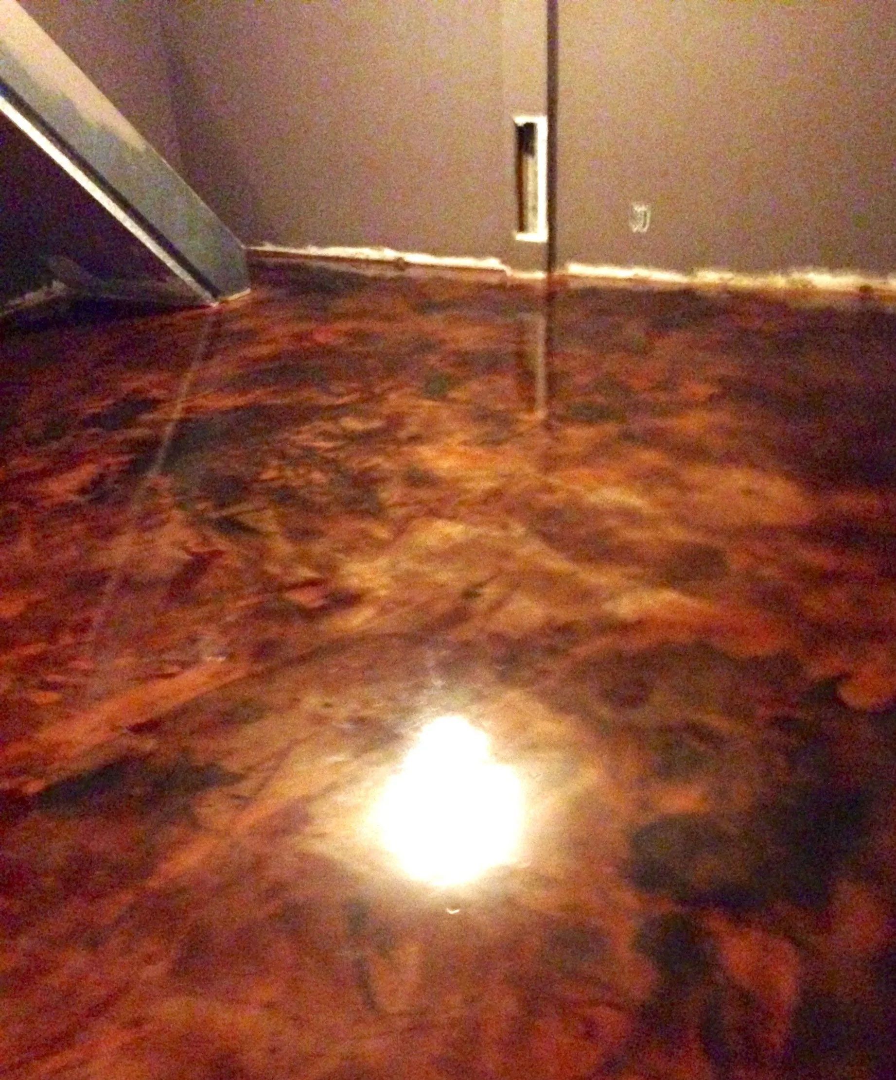 epoxy flooring work