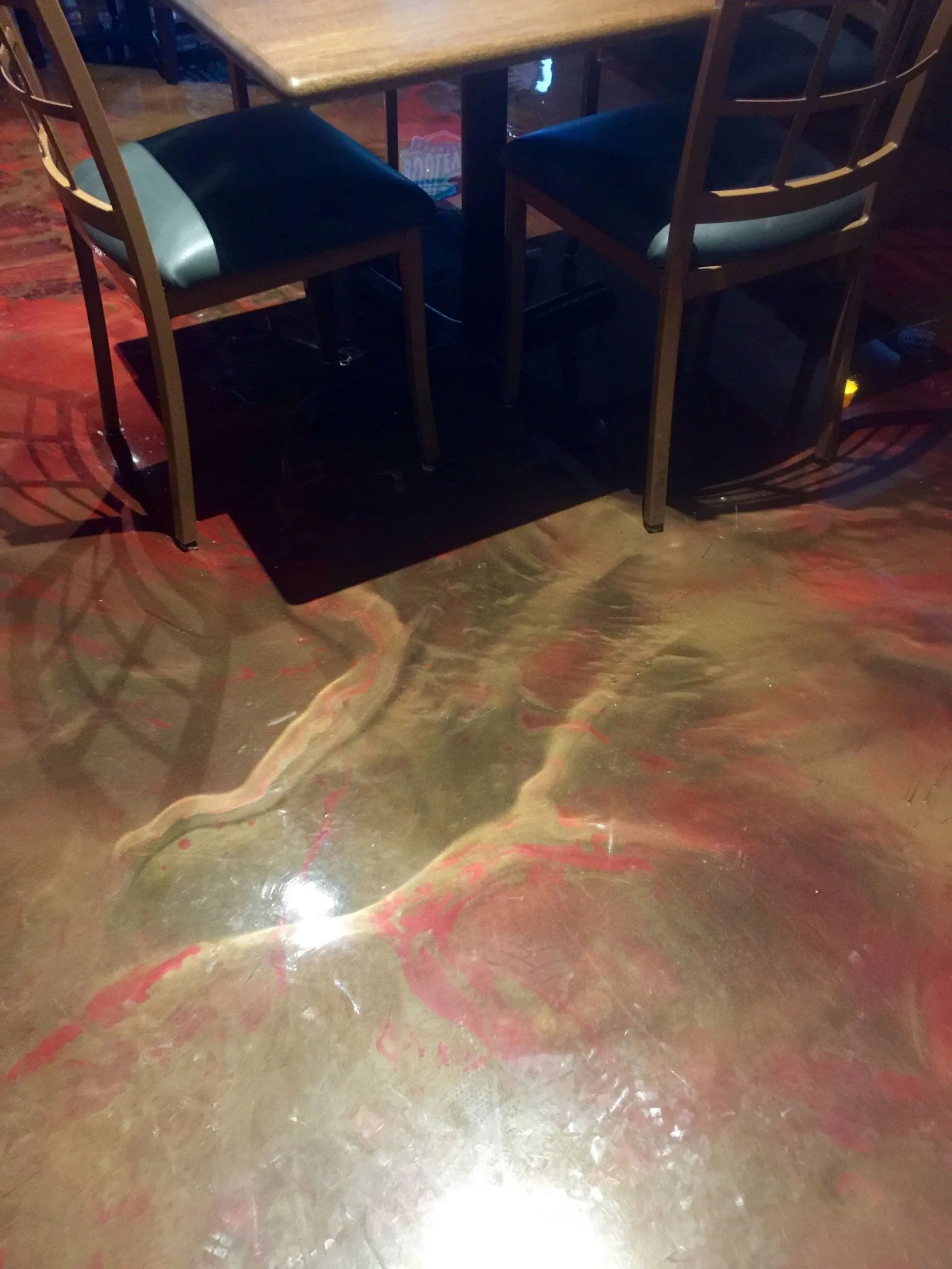 epoxy flooring work