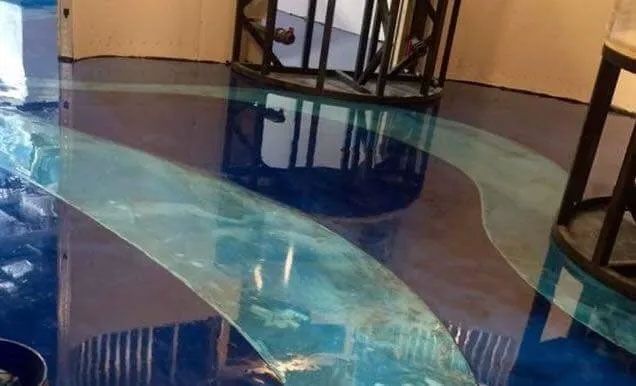 epoxy flooring work
