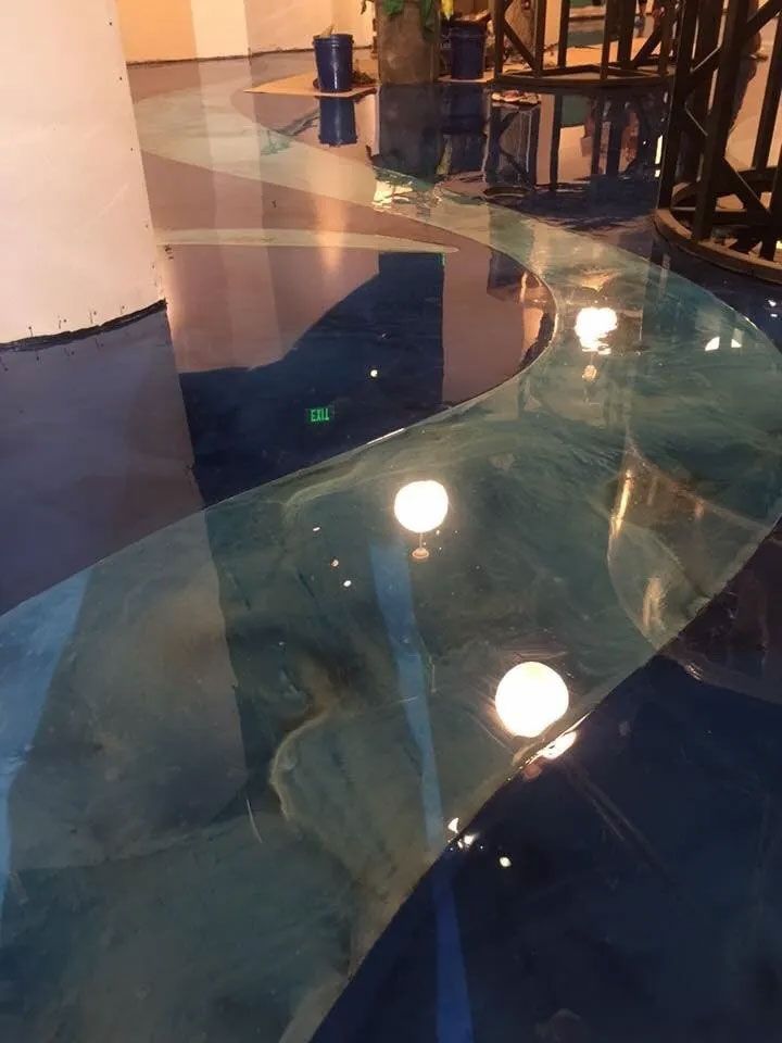 epoxy flooring work