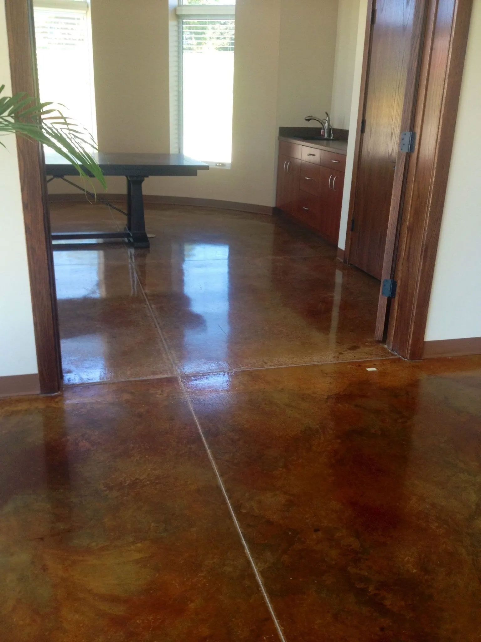 epoxy flooring work