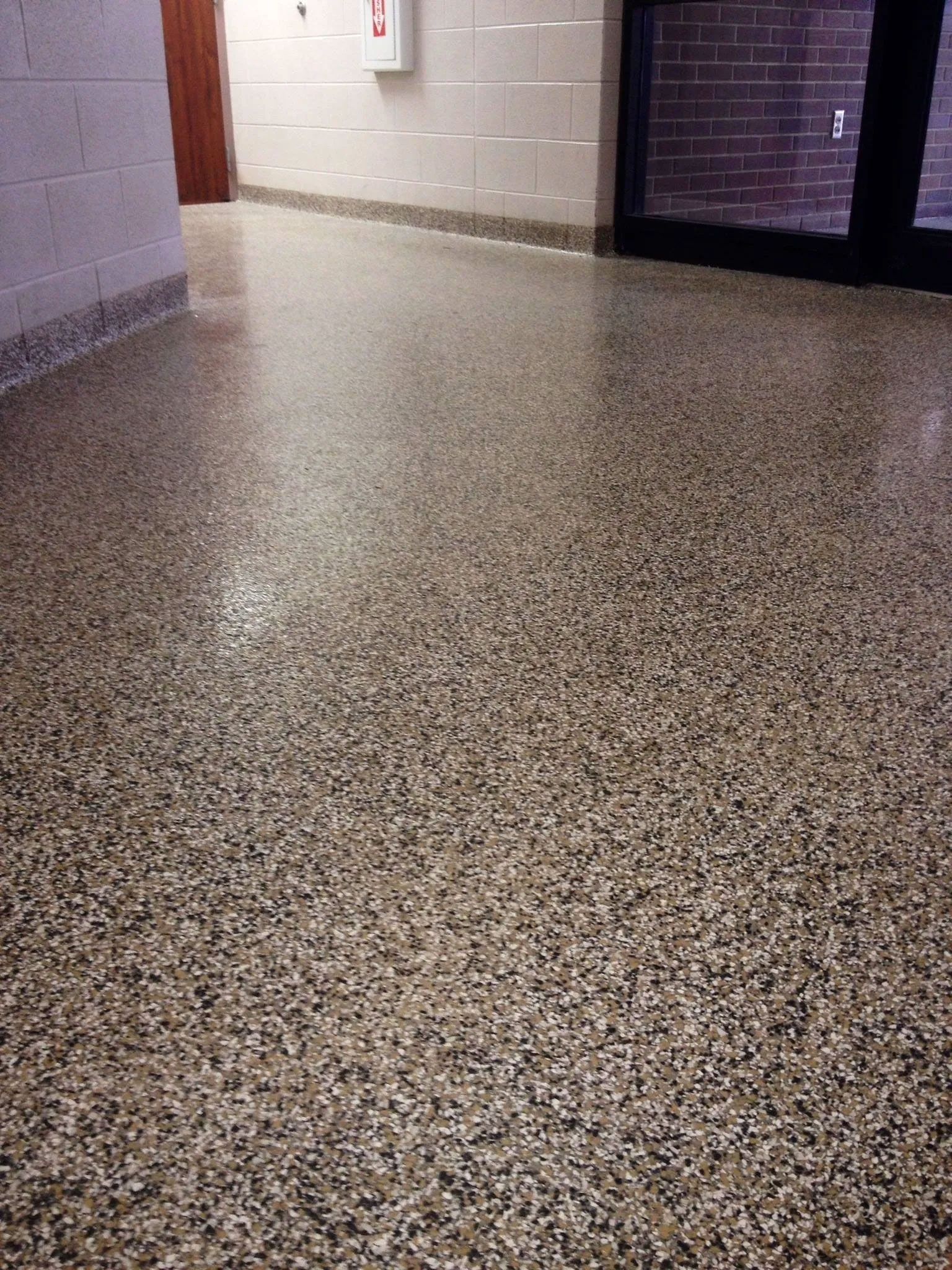epoxy flooring work