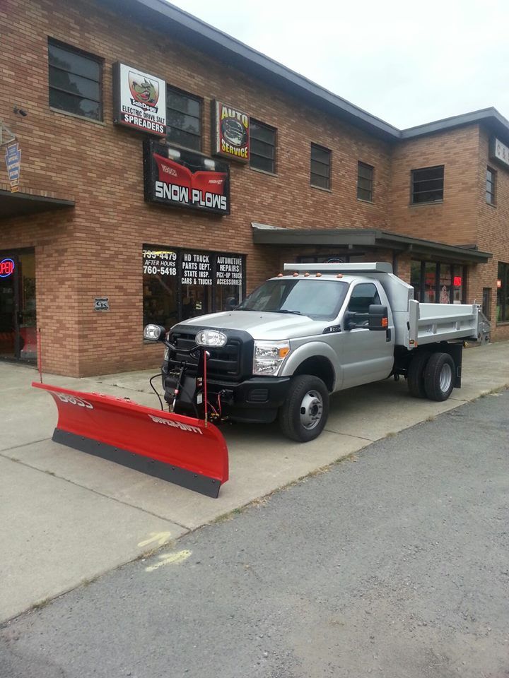 Salt Spreader & Plow