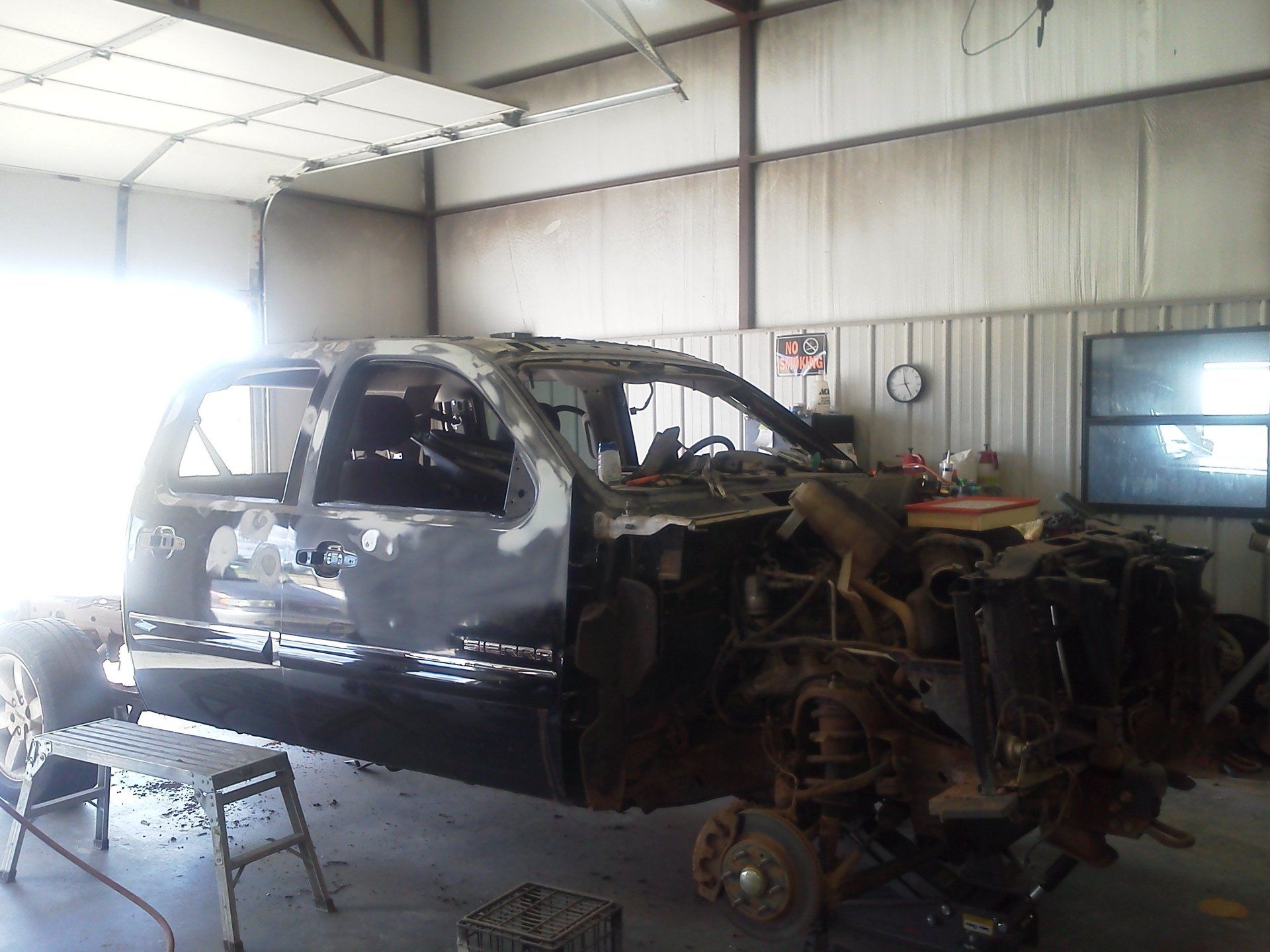 Auto body works