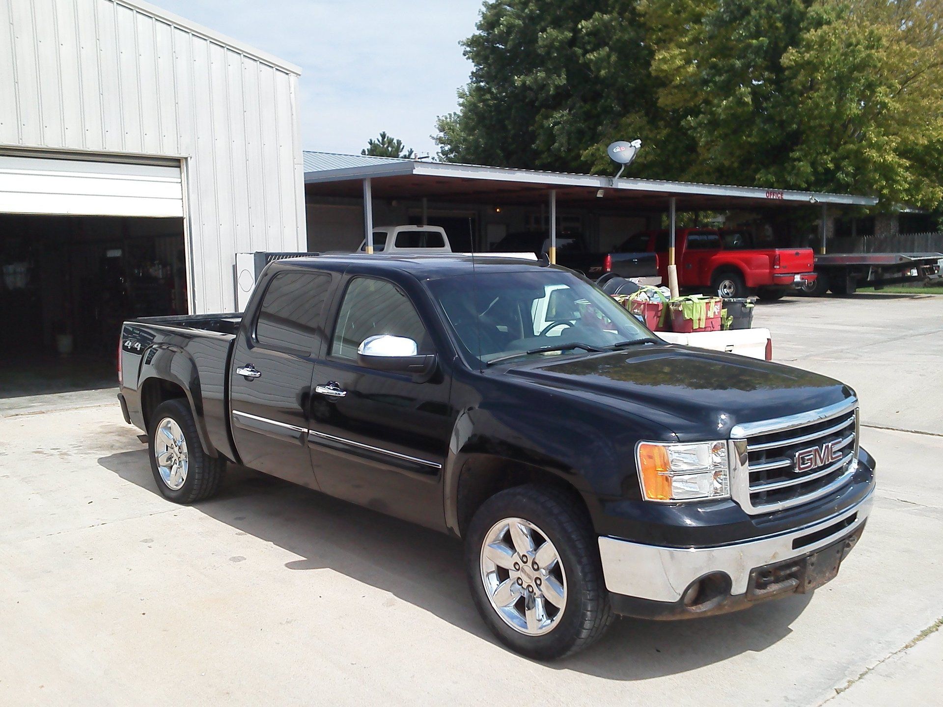 Truck after body work