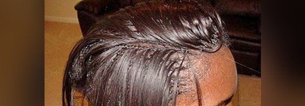human hair invisible tree braids